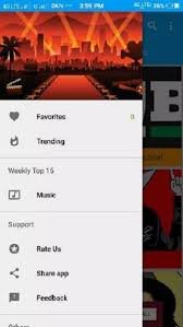 displayed sidebar of lite apk youtube